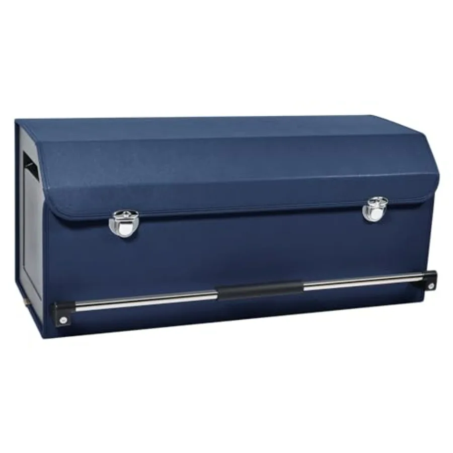 Car Trunk Organizer Collapsible Storage with Lid and Push-pull Handle for SUV Truck Minivan Blue 27.17 x 11.42 x 12.2in Leather
Car Trunk Organizer Collapsible Storage with Lid and Push-pull Handle for SUV Truck Minivan Blue 27.17 x 11.42 x 12.2in Leather