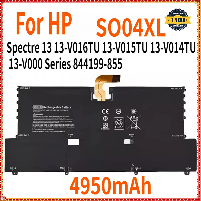 SO04XL Laptop Battery Parts For HP Spectre 13 13-V016TU 13-V015TU 13-V014TU 13-V000 Series 844199-855 843534-1C1 HSTNN-IB7J
SO04XL Laptop Battery Parts For HP Spectre 13 13-V016TU 13-V015TU 13-V014TU 13-V000 Series 844199-855 843534-1C1 HSTNN-IB7J