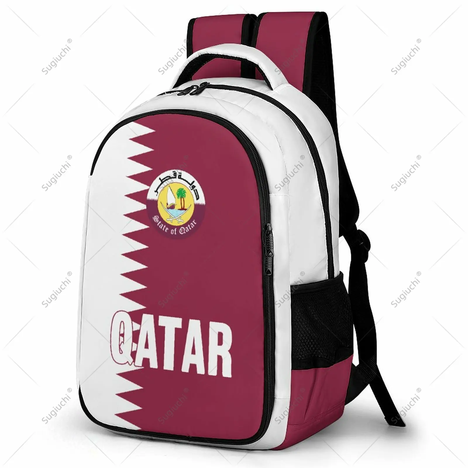 Backpack Qatar Flag Student Schoolbag Smart Business Travel Leisure Backpack Laptop Back Pack Office Work Bag
Backpack Qatar Flag Student Schoolbag Smart Business Travel Leisure Backpack Laptop Back Pack Office Work Bag