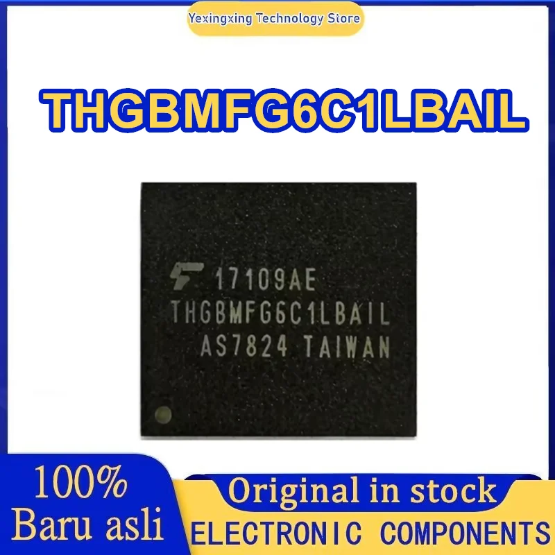 THGBMFG6C1LBAIL 8GB 5.0 version EMMC flash IC font library 0-10 New Original in stock
THGBMFG6C1LBAIL 8GB 5.0 version EMMC flash IC font library 0-10 New Original in stock