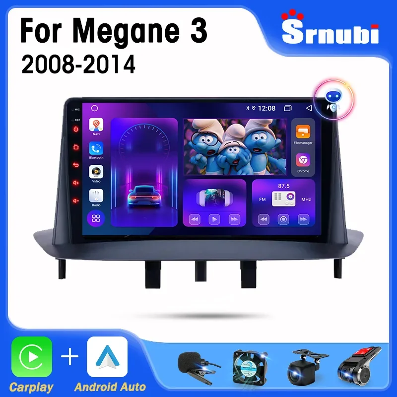 Автомобильный радиоприемник Android11 для Renault Megane 3 2008-2014, 2Din, мультимедийная навигация, 4G, аудио, Carplay, видео, стереодинамик, головное устройство
Автомобильный радиоприемник Android11 для Renault Megane 3 2008-2014, 2Din, мультимедийная навигация, 4G, аудио, Carplay, видео, стереодинамик, головное устройство