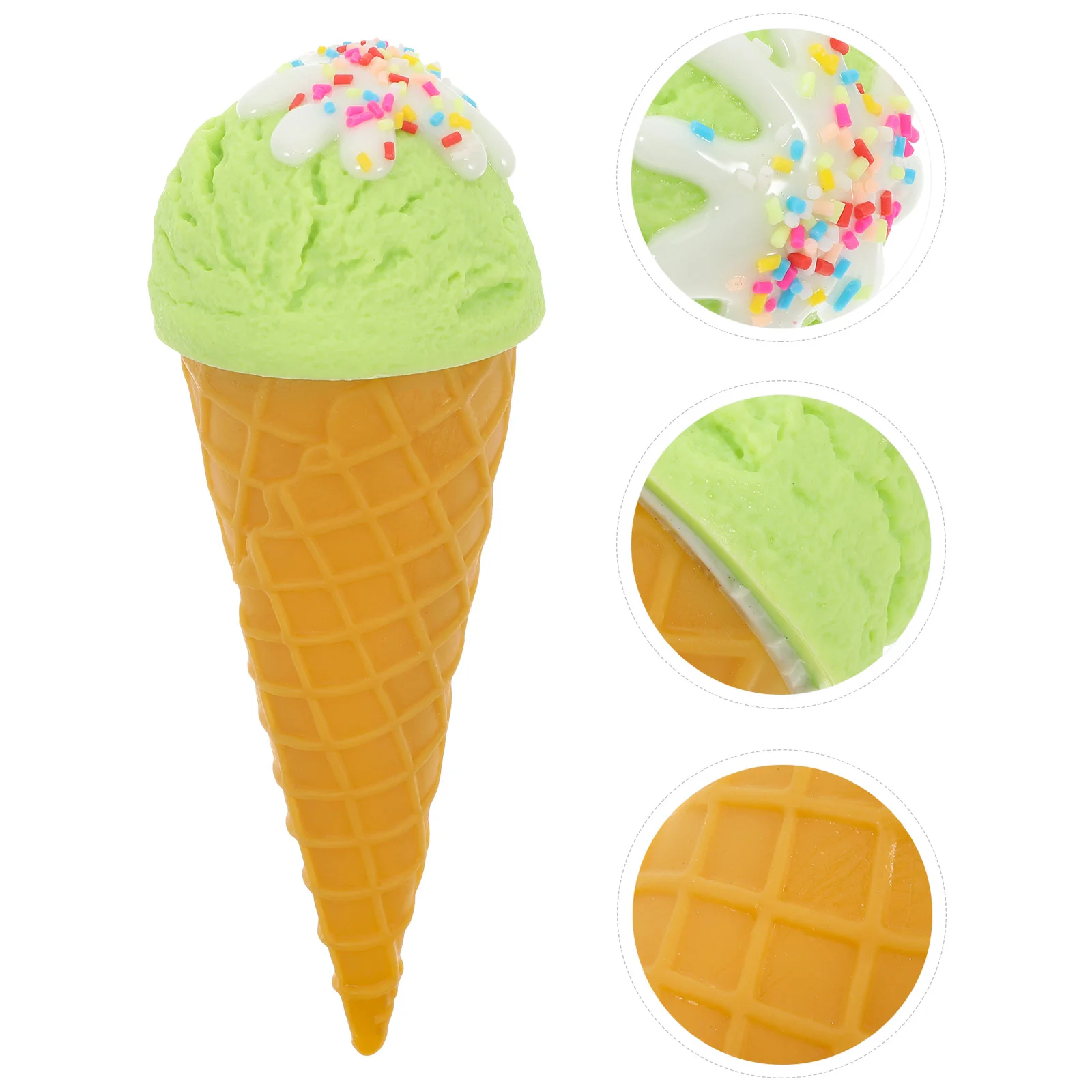 Ice Cream Model Cone Props Simulation Dessert Pvc Photo Fake Display Toys Decor Craft Pretend Props Cone Figurine
Ice Cream Model Cone Props Simulation Dessert Pvc Photo Fake Display Toys Decor Craft Pretend Props Cone Figurine