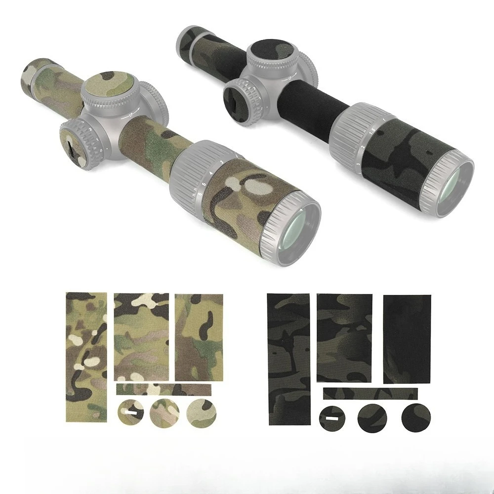 2PCS Razor HD 1-6X LPVO Camouflage Stickers