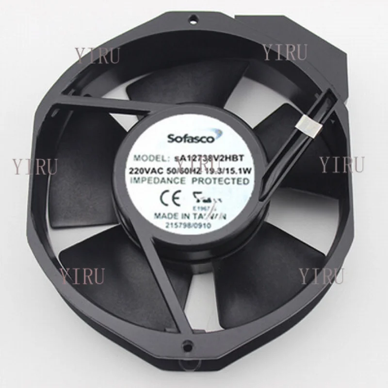 L 1 шт. для Sofasco sA12738V2HBT 220 В переменного тока 50/60 Гц 19,3/15,1 Вт охлаждающий вентилятор
L 1 шт. для Sofasco sA12738V2HBT 220 В переменного тока 50/60 Гц 19,3/15,1 Вт охлаждающий вентилятор