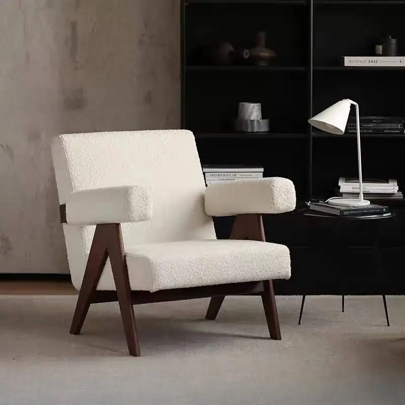 Nordic Vintage Living Room Chairs Luxury Adults Single Designer Chairs Comfortable Relaxing Sedie Da Soggiorno Home Furniture
Nordic Vintage Living Room Chairs Luxury Adults Single Designer Chairs Comfortable Relaxing Sedie Da Soggiorno Home Furniture