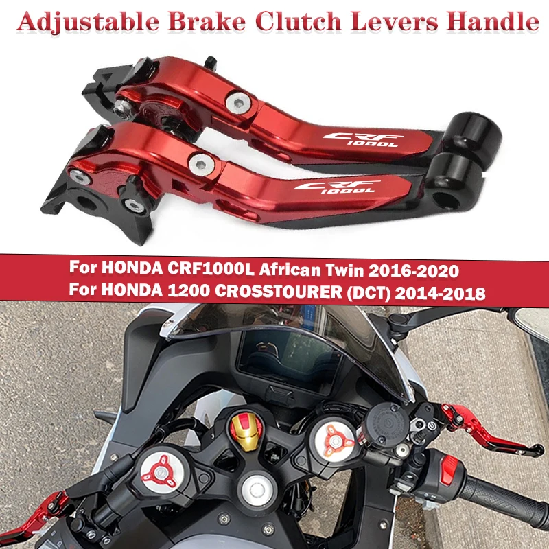 For HONDA CRF1000L African Twin 2016-20 1200 CROSSTOURER (DCT) 14-18 Motorcycle Adjustable aluminium Brake Clutch Levers Handle
For HONDA CRF1000L African Twin 2016-20 1200 CROSSTOURER (DCT) 14-18 Motorcycle Adjustable aluminium Brake Clutch Levers Handle