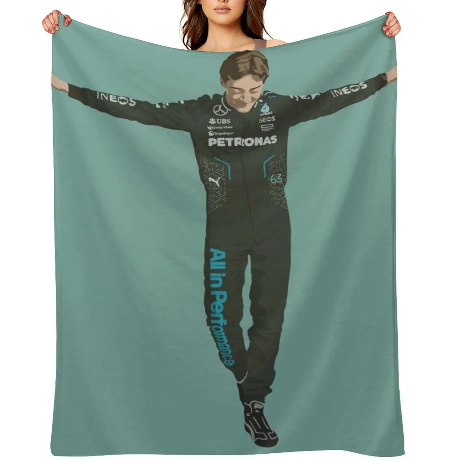 George Russell Throw Blanket Camping valentine gift ideas warm for winter Decorative Throw Blankets
George Russell Throw Blanket Camping valentine gift ideas warm for winter Decorative Throw Blankets