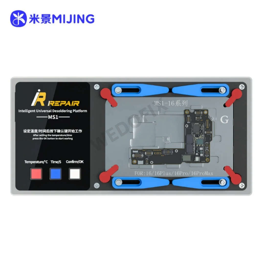 Mijing iRepair MS1 Logic Board Preheater Motherrboard Layered Heating Module for iPhone 16 15 14 13 12 11 X
Mijing iRepair MS1 Logic Board Preheater Motherrboard Layered Heating Module for iPhone 16 15 14 13 12 11 X