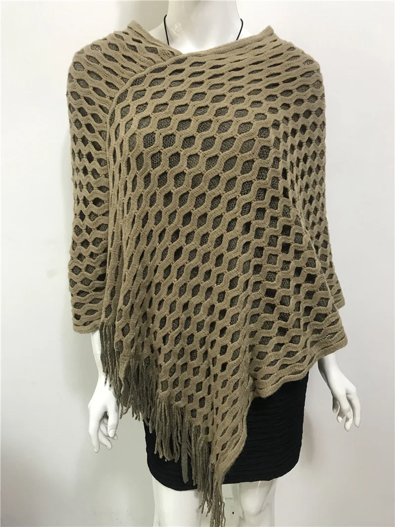 2022 Spring Autumn Loose Tassel Large Pullover Sweater Women's Versatile Coat Medium Long Cape Shawl Mesh Sweater Khaki
2022 Spring Autumn Loose Tassel Large Pullover Sweater Women's Versatile Coat Medium Long Cape Shawl Mesh Sweater Khaki