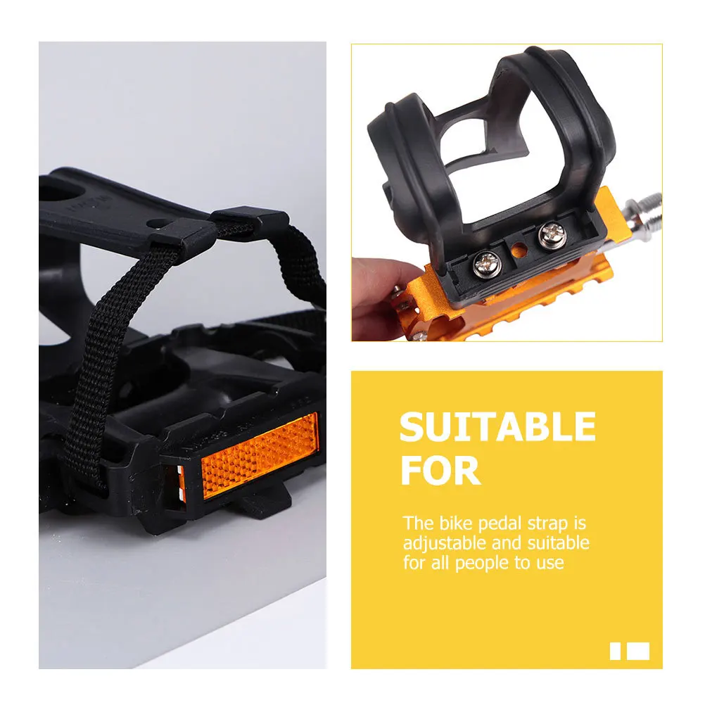 1Set Convenient Bike Toe Cages Durable Wearresistant Straps Improve Safety Easy Disassembly Bicycle Accessory Bike Toe Clip
1Set Convenient Bike Toe Cages Durable Wearresistant Straps Improve Safety Easy Disassembly Bicycle Accessory Bike Toe Clip