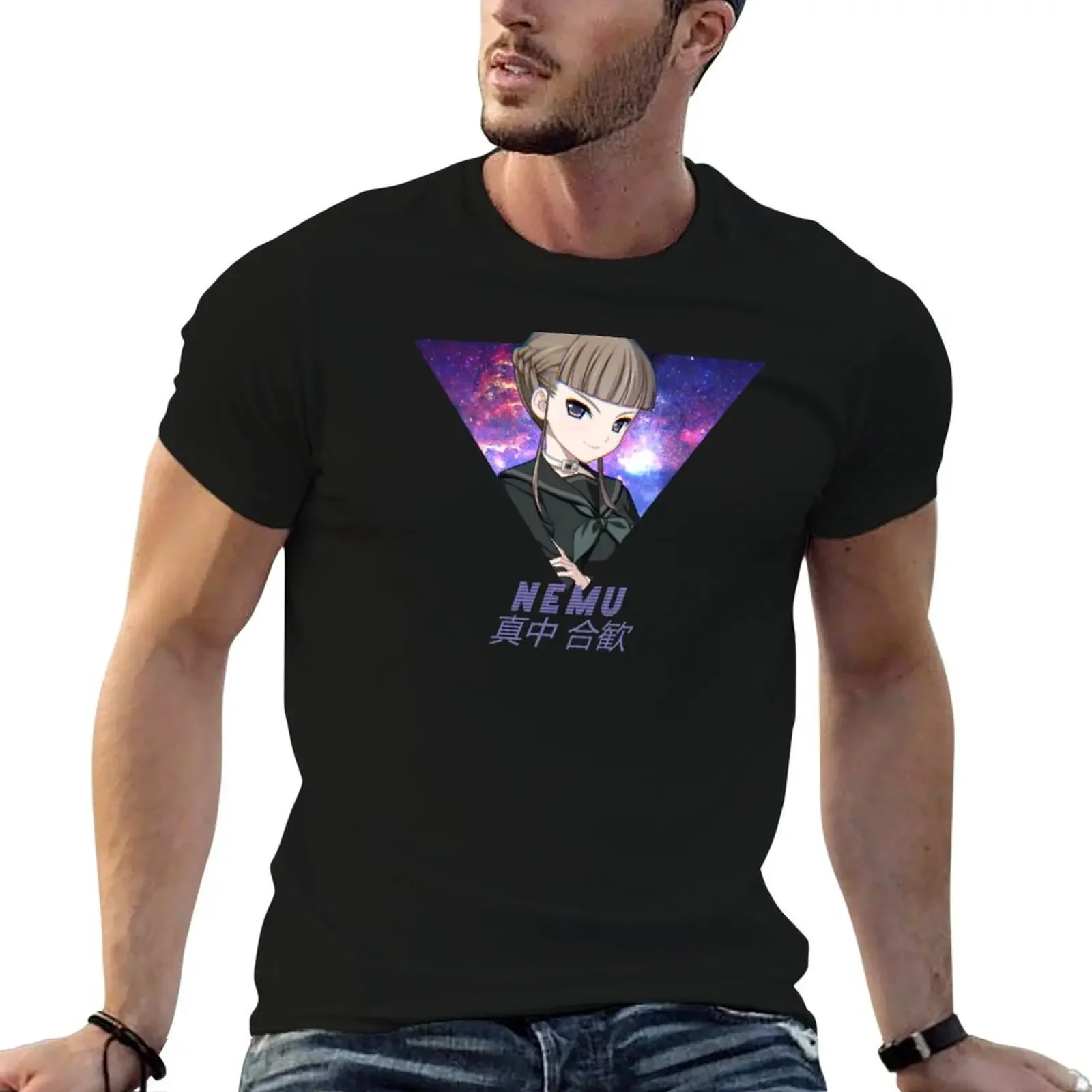 Nemu Manaka Space Waifu T-Shirt anime clothes summer top shirts graphic custom shirt mens fashion
Nemu Manaka Space Waifu T-Shirt anime clothes summer top shirts graphic custom shirt mens fashion