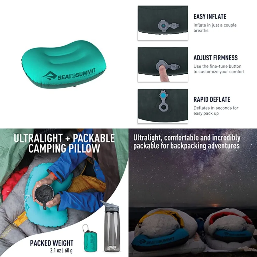 Aeros Ultralight Inflatable Camping and Travel Pillow
Aeros Ultralight Inflatable Camping and Travel Pillow