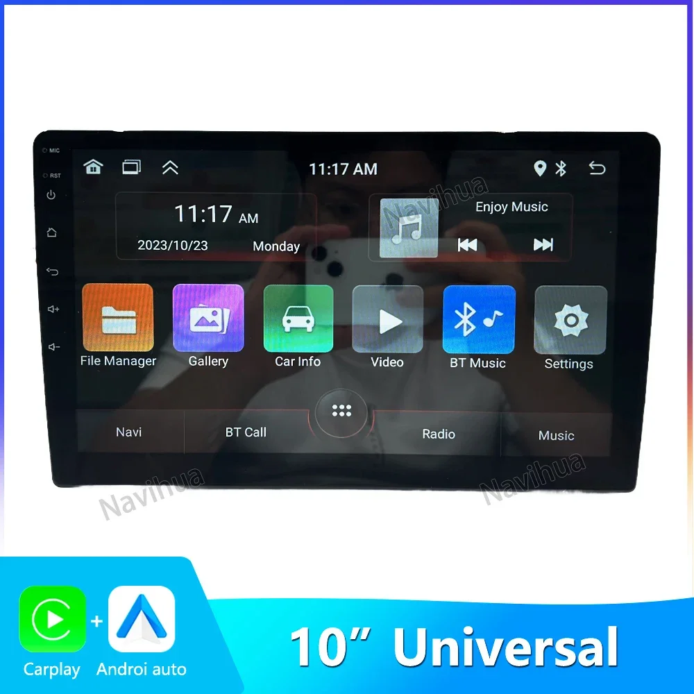10 Inch IPS Touch Screen Universal Android Car Radio Stereo Auto Multimedia Player GPS Navigation Carplay FM Music Video BT WIFI
10 Inch IPS Touch Screen Universal Android Car Radio Stereo Auto Multimedia Player GPS Navigation Carplay FM Music Video BT WIFI