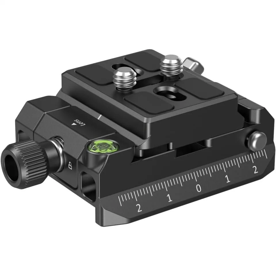 Camera Mount Plate Kit with Arca-Swiss Top and Manfrotto-Type Bottom, Compatible with DJI RS Series for Enhanced Stability
Camera Mount Plate Kit with Arca-Swiss Top and Manfrotto-Type Bottom, Compatible with DJI RS Series for Enhanced Stability