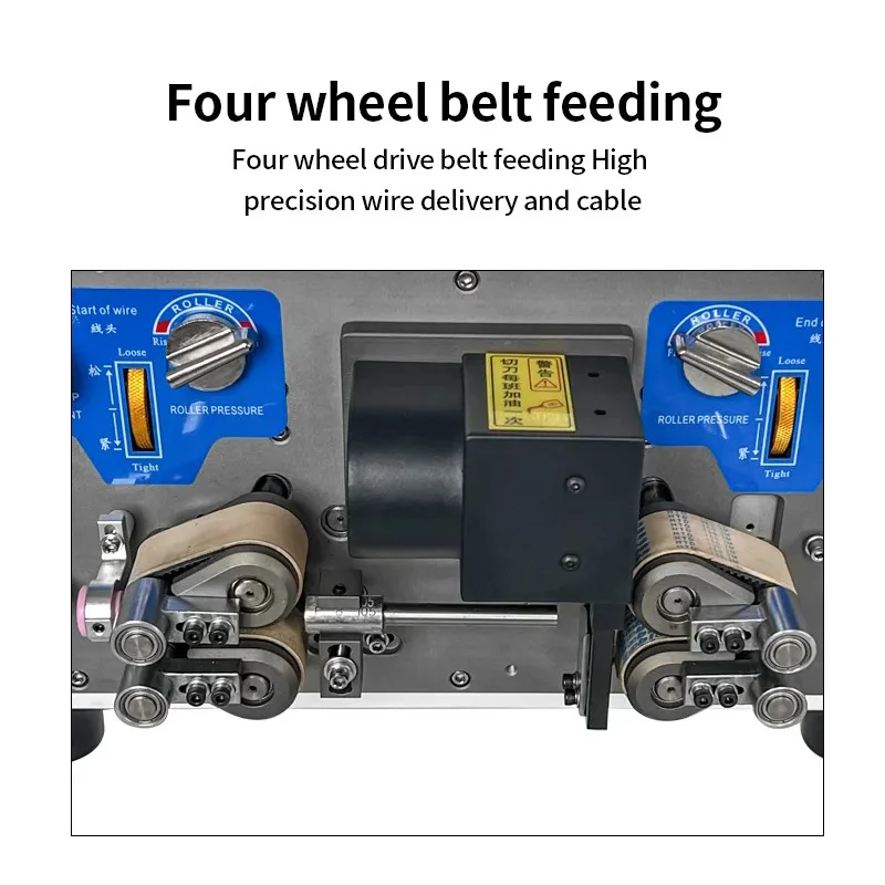 ZTEM Automatic Wire Stripping Machine 5000Wires/hour Multi-core Wire Cord Cable Cutting and Peeling Processing Equipment Tools
ZTEM Automatic Wire Stripping Machine 5000Wires/hour Multi-core Wire Cord Cable Cutting and Peeling Processing Equipment Tools