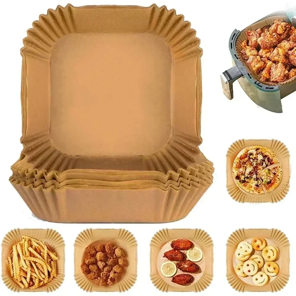 50/100 шт., специальный лоток для бумаги для фритюрницы, бытовой, устойчивый к высоким температурам, маслопоглощающий бумажный коврик, квадратная бумага для выпечки, кухня
50/100 шт., специальный лоток для бумаги для фритюрницы, бытовой, устойчивый к высоким температурам, маслопоглощающий бумажный коврик, квадратная бумага для выпечки, кухня
