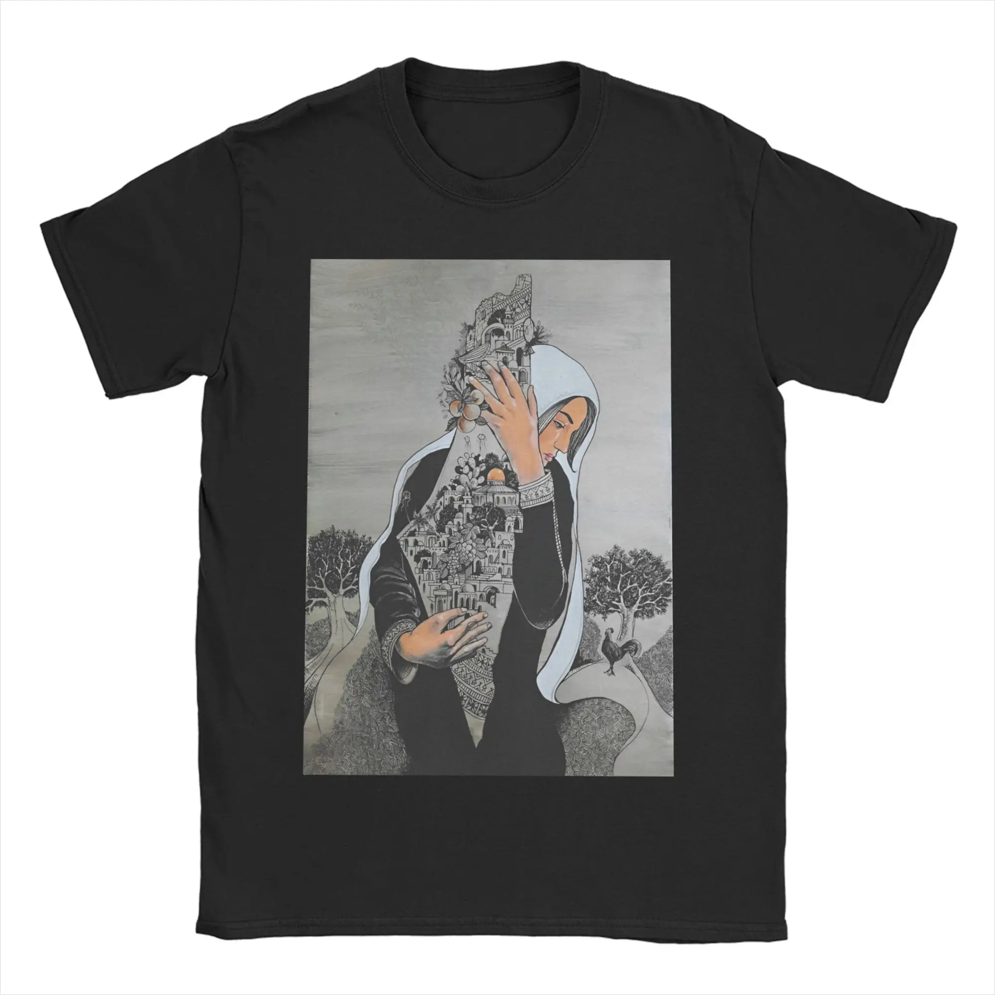 Palestined Woman Keffiye T Shirt Beach Fashion T Shirts Men Pure Cotton O Neck Oversize Tees Short Sleeve Y2K Basic Tshirt
Palestined Woman Keffiye T Shirt Beach Fashion T Shirts Men Pure Cotton O Neck Oversize Tees Short Sleeve Y2K Basic Tshirt