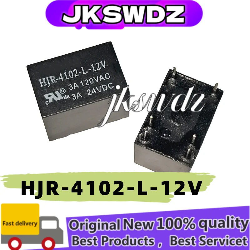 5pcs 100% NEW HJR-4102-L-5V HJR-4102-L-12V HJR-4102-L-24V 6-pin 3A power relay
5pcs 100% NEW HJR-4102-L-5V HJR-4102-L-12V HJR-4102-L-24V 6-pin 3A power relay