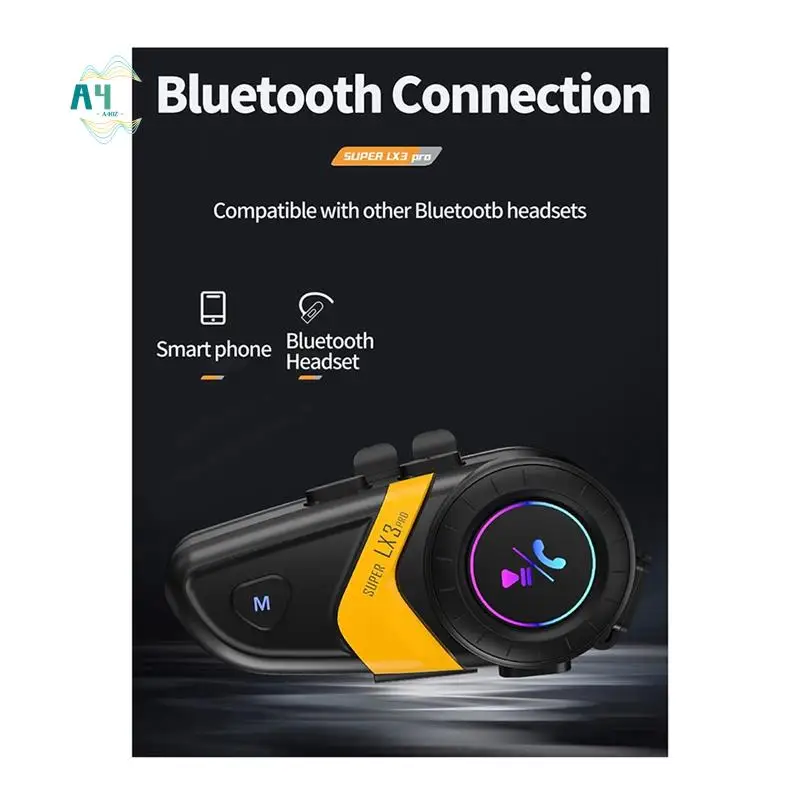 A40Z-LX3PRO Гарнитура для мотоциклетного шлема Домофон Bluetooth Шлем Водонепроницаемая беспроводная стереогарнитура Поддержка голосового помощника
A40Z-LX3PRO Гарнитура для мотоциклетного шлема Домофон Bluetooth Шлем Водонепроницаемая беспроводная стереогарнитура Поддержка голосового помощника