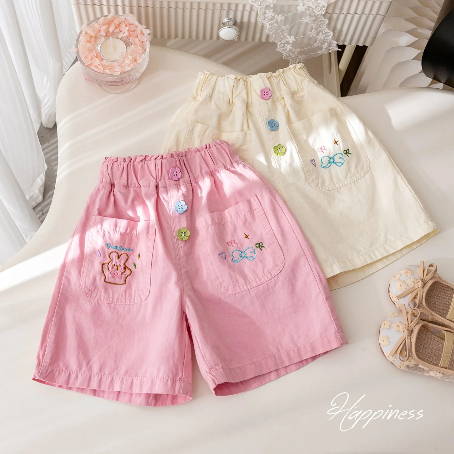 Girls stylish lace casual shorts summer new sweet cute embroidered kids girls shorts Korean fashionable toddler girls shorts
Girls stylish lace casual shorts summer new sweet cute embroidered kids girls shorts Korean fashionable toddler girls shorts