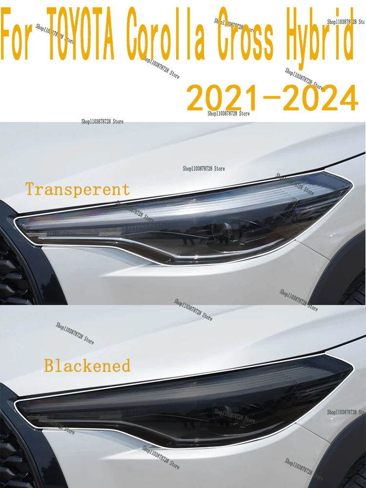Для TOYOTA Corolla Cross 2021-2024 внешняя фара автомобиля против царапин передняя лампа оттенок ТПУ защитная пленка аксессуары наклейка
Для TOYOTA Corolla Cross 2021-2024 внешняя фара автомобиля против царапин передняя лампа оттенок ТПУ защитная пленка аксессуары наклейка