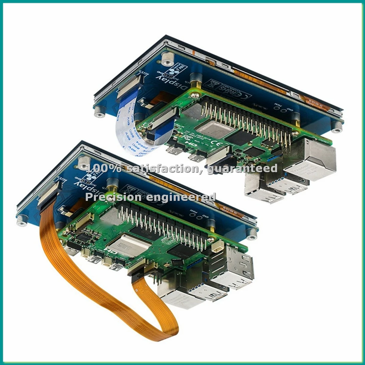 5 Inch Capacitive Touch Screen for 5/4B/3B+ IPS Display 178° Drive-Free Cable with Standard Monitor-TCES
5 Inch Capacitive Touch Screen for 5/4B/3B+ IPS Display 178° Drive-Free Cable with Standard Monitor-TCES