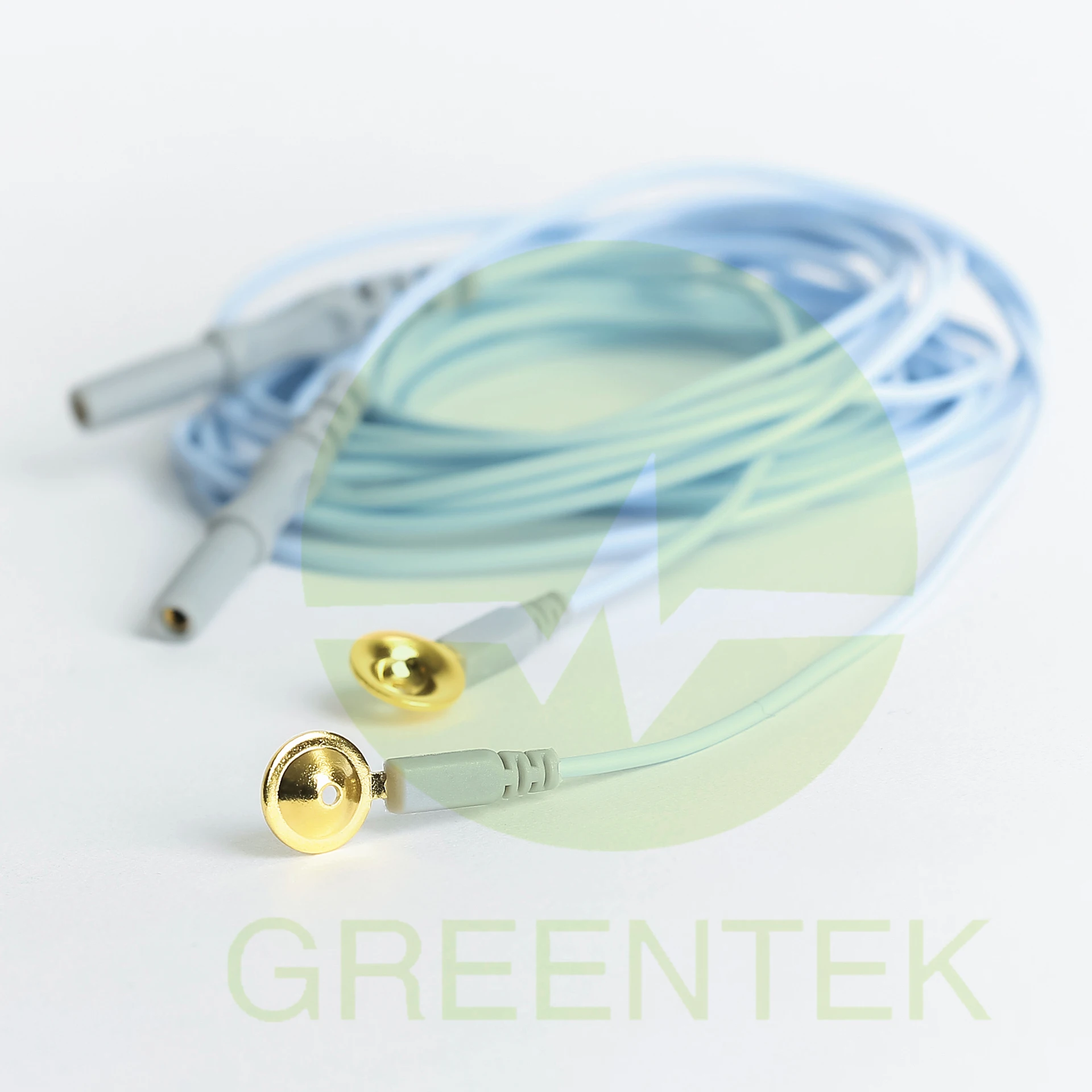Greentek 10mm Gold Cup/disc EEG Electrode Suace Electrodes with Touch Proof Connector
Greentek 10mm Gold Cup/disc EEG Electrode Suace Electrodes with Touch Proof Connector
