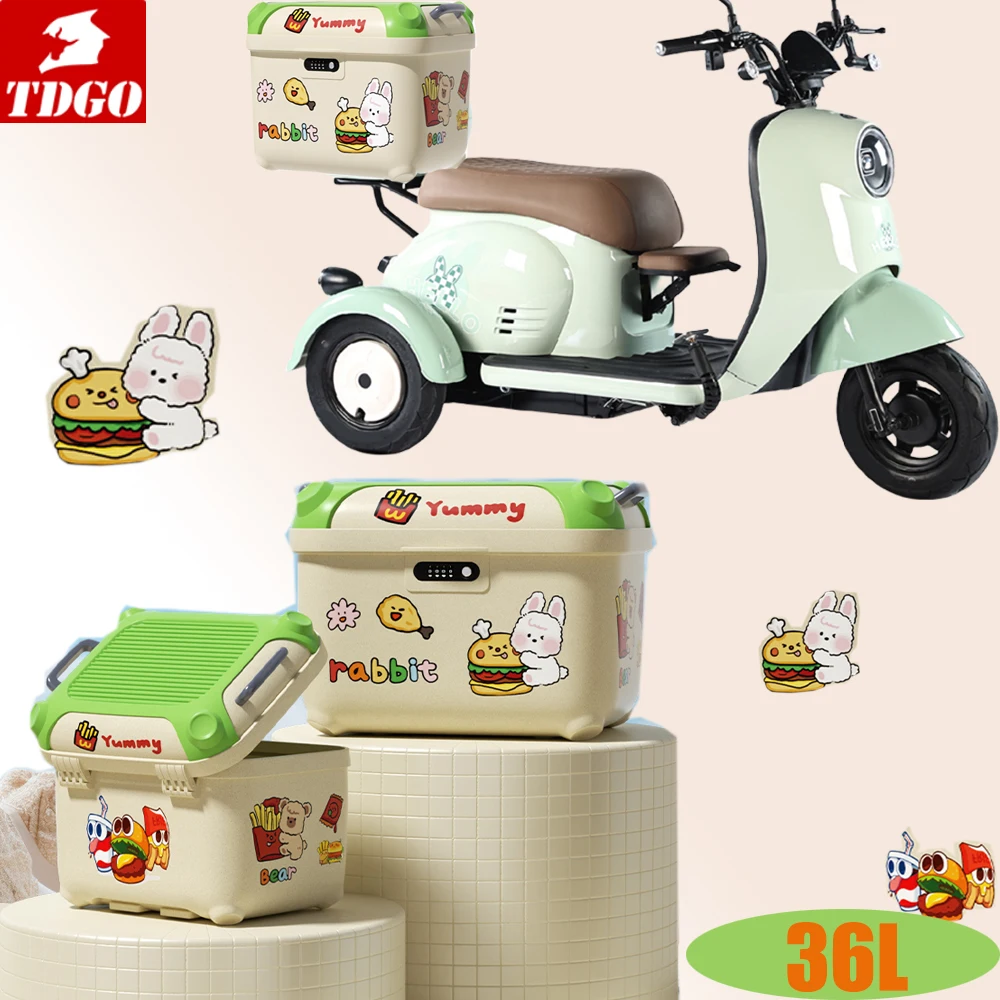 36L Cartoon Motorcycle Tail Box Electric Bike Waterproof Anti-Theft Trunk Large Capacity Universal DIY Motorcycle Lock Trunk
36L Cartoon Motorcycle Tail Box Electric Bike Waterproof Anti-Theft Trunk Large Capacity Universal DIY Motorcycle Lock Trunk