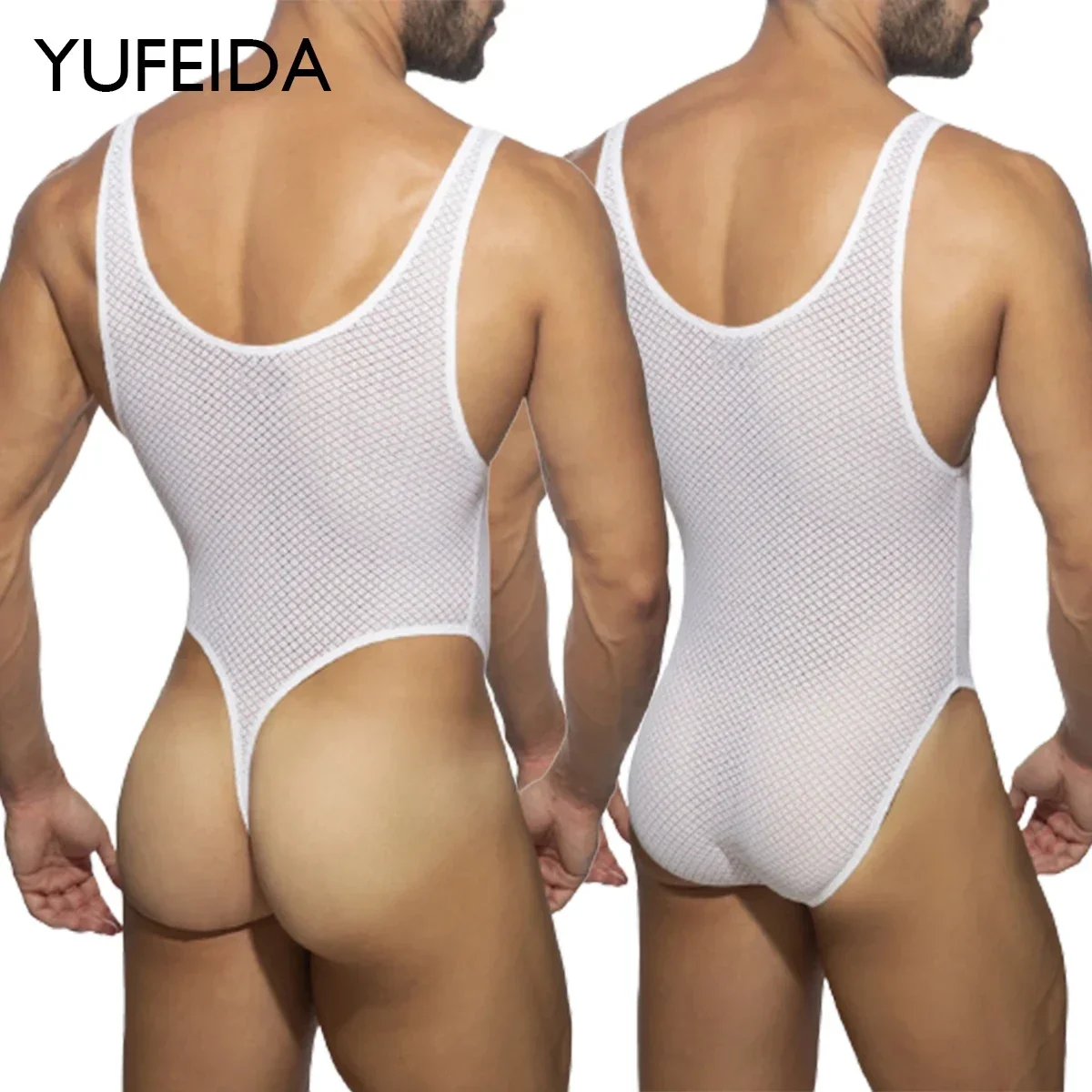 Lounge Homewear Men Jumpsuit Sexy Casual Lace Sleeveless Tank Tops Rompers See Through Bodysuit Erotic Gay Mesh Fishnet Lingerie
Lounge Homewear Men Jumpsuit Sexy Casual Lace Sleeveless Tank Tops Rompers See Through Bodysuit Erotic Gay Mesh Fishnet Lingerie