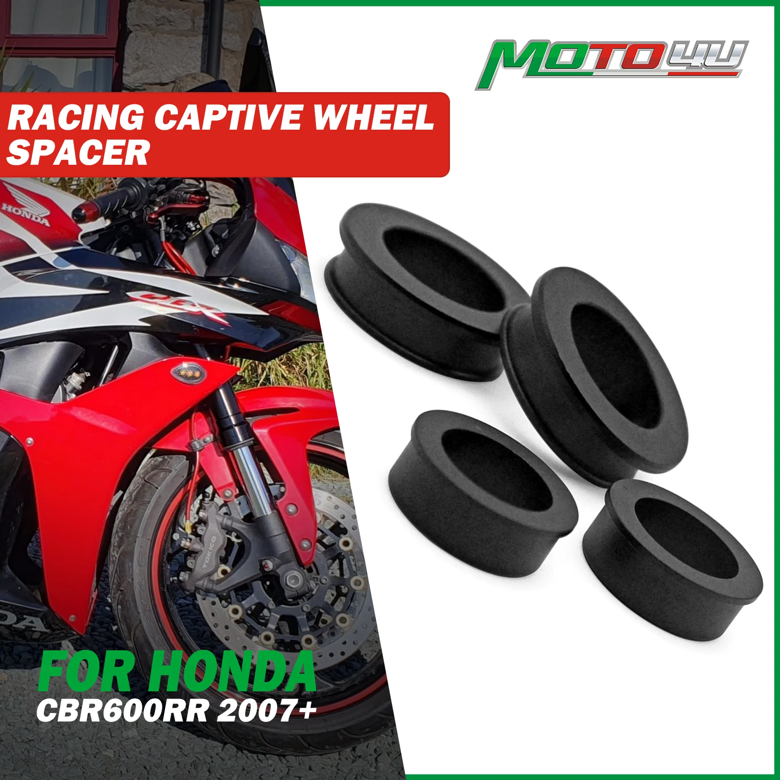 For HONDA CBR600RR CBR600 RR 2007 2008 2009 2010 2011+ Racing Wheel Spacer Aluminum Motorcycle Accessories Driven Captive Spacer
For HONDA CBR600RR CBR600 RR 2007 2008 2009 2010 2011+ Racing Wheel Spacer Aluminum Motorcycle Accessories Driven Captive Spacer