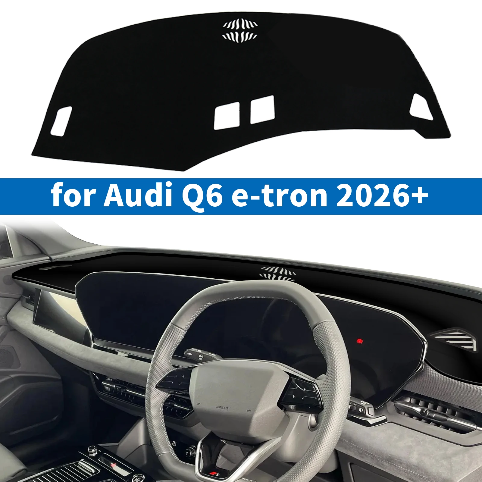 fit for Audi Q6 e-tron Sportback 2026 etron Car Dashmat Accessories Dashboard Cover Pad DashMat Sunshade Protective Carpet
fit for Audi Q6 e-tron Sportback 2026 etron Car Dashmat Accessories Dashboard Cover Pad DashMat Sunshade Protective Carpet