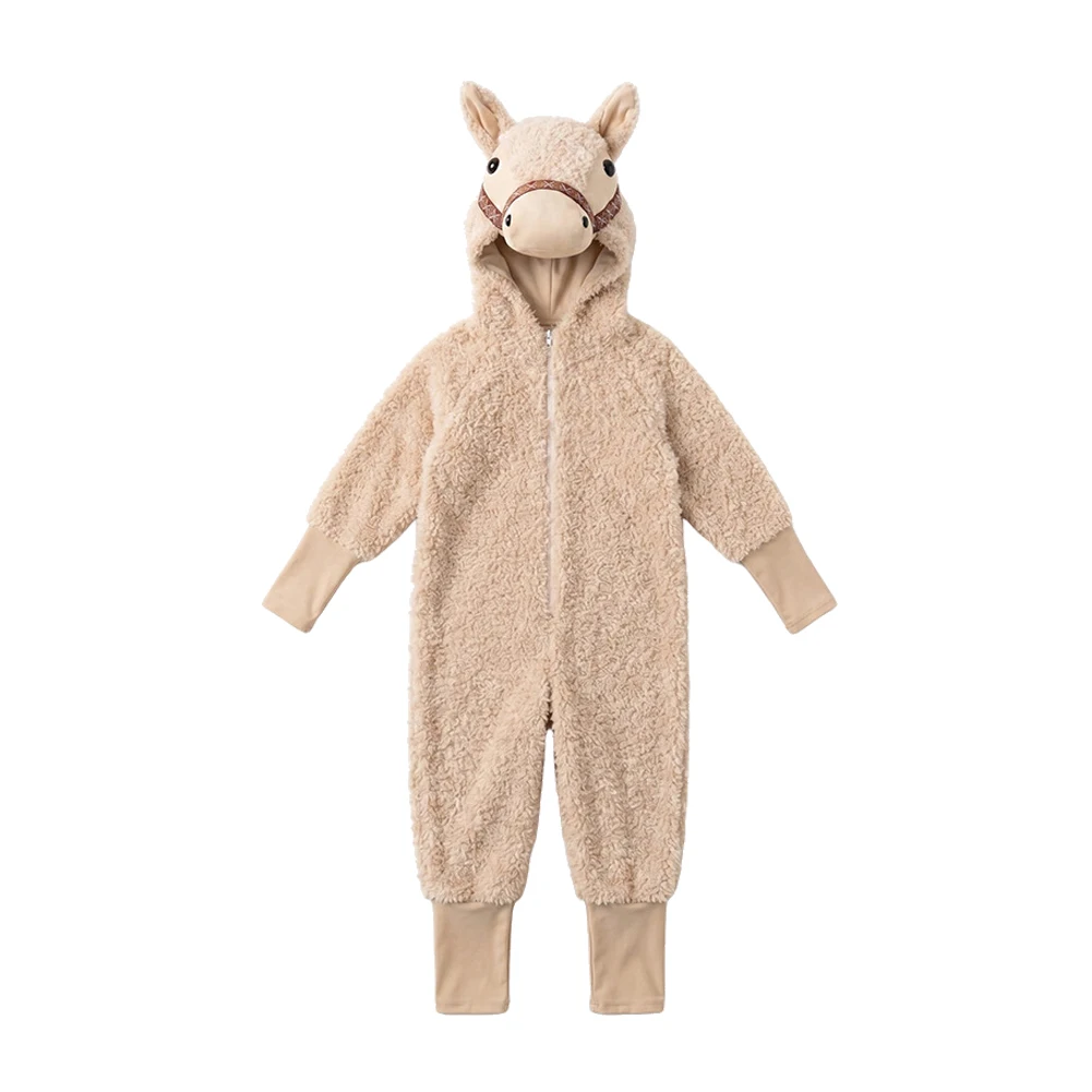 Cosplay Alpaca Animal Themed Beige Jumpsuit with Hat Dress UP for Male Female Adult Halloween Festival Party Costume Outfits
Cosplay Alpaca Animal Themed Beige Jumpsuit with Hat Dress UP for Male Female Adult Halloween Festival Party Costume Outfits