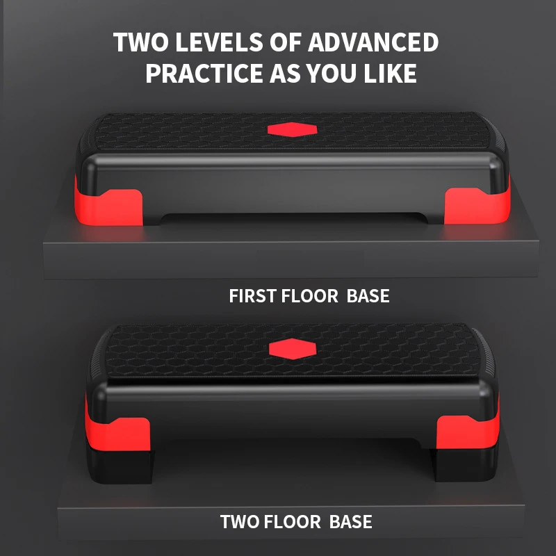 Фитнес-платформа для аэробики с регулируемыми двумя уровнями, педали для фитнеса и аэробики
Фитнес-платформа для аэробики с регулируемыми двумя уровнями, педали для фитнеса и аэробики