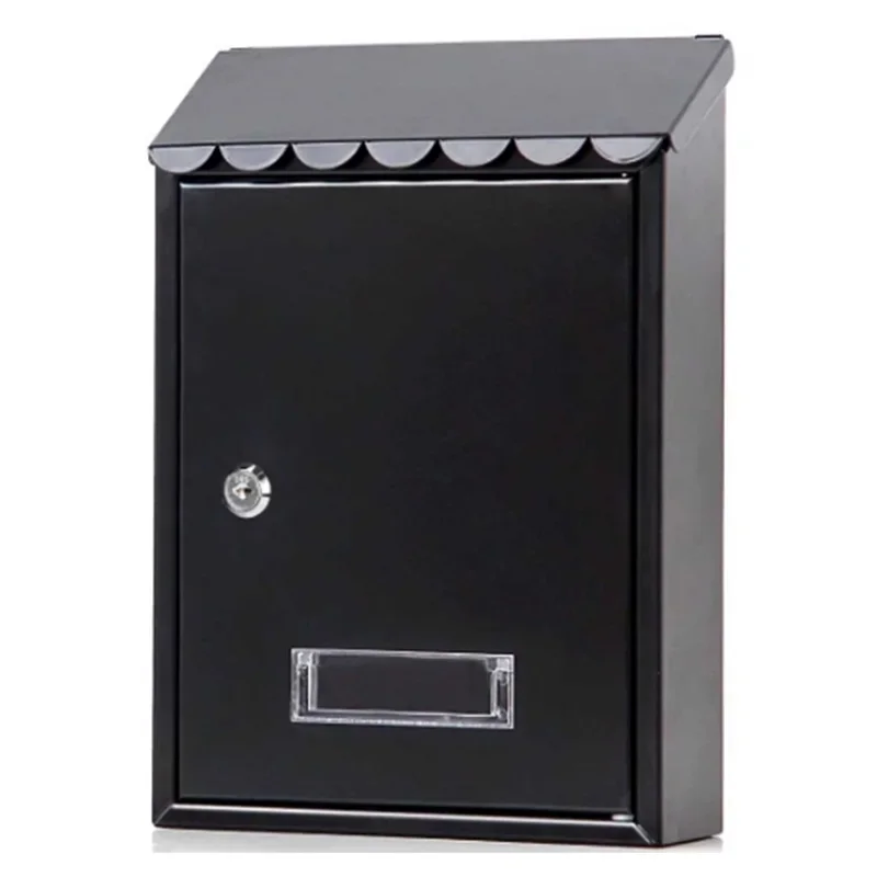 Metal wall mailbox with lock and keys waterproof, large capacity easy installation
Metal wall mailbox with lock and keys waterproof, large capacity easy installation