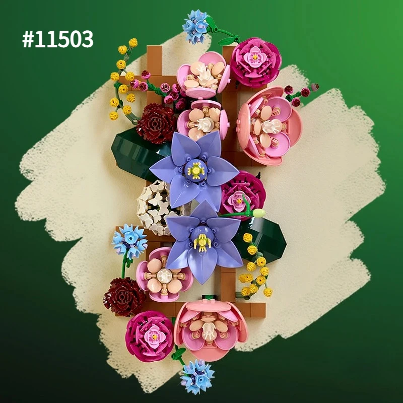 2026 Flower Wall Building Block Set Compatible With Legoed 11503 Suitable for Christmas Birthday Gifts 879pcs
2026 Flower Wall Building Block Set Compatible With Legoed 11503 Suitable for Christmas Birthday Gifts 879pcs