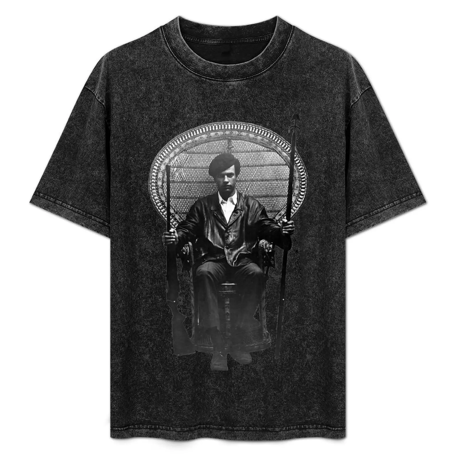 Huey P Newton T-Shirt Worker Basic Short Sleeve Tee
Huey P Newton T-Shirt Worker Basic Short Sleeve Tee