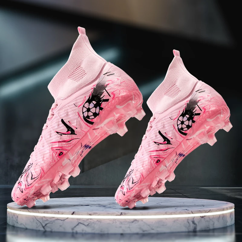 New Youth Football Shoes With Mixed Long And Turf Studs, Lightweight And Breathable. Non-slip Sole Fits Grass Field
New Youth Football Shoes With Mixed Long And Turf Studs, Lightweight And Breathable. Non-slip Sole Fits Grass Field
