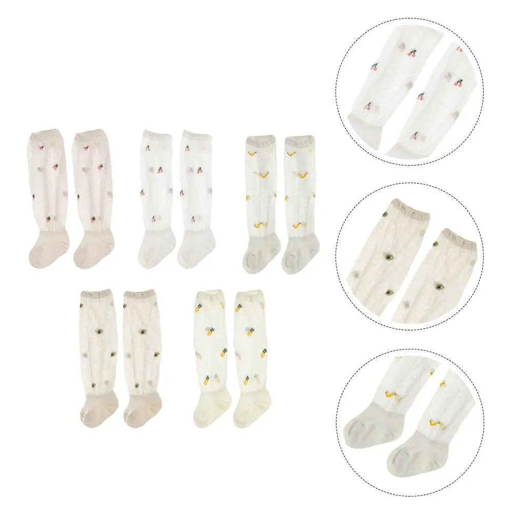 5 Pairs Mosquito Socks Baby Breathable Toddler Summer Kids Thin Long Stockings Non-slip Socks Soft Cotton Elastic Design Sweat
5 Pairs Mosquito Socks Baby Breathable Toddler Summer Kids Thin Long Stockings Non-slip Socks Soft Cotton Elastic Design Sweat