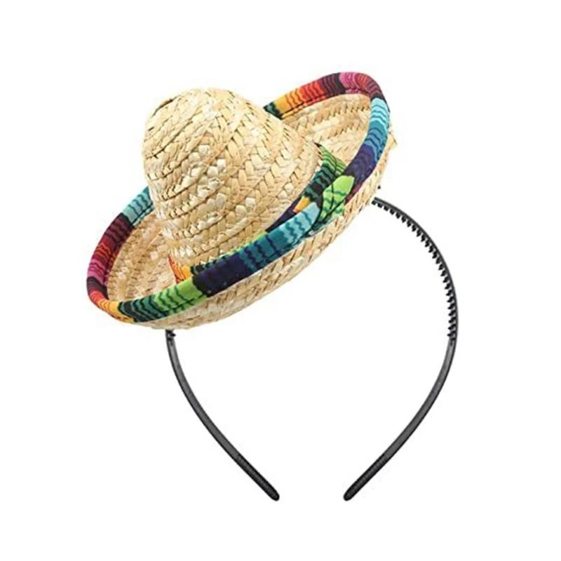 652F Headband Hat Sombrero Hat Headhoop Party Props Headpiece Family Party Headdress
652F Headband Hat Sombrero Hat Headhoop Party Props Headpiece Family Party Headdress