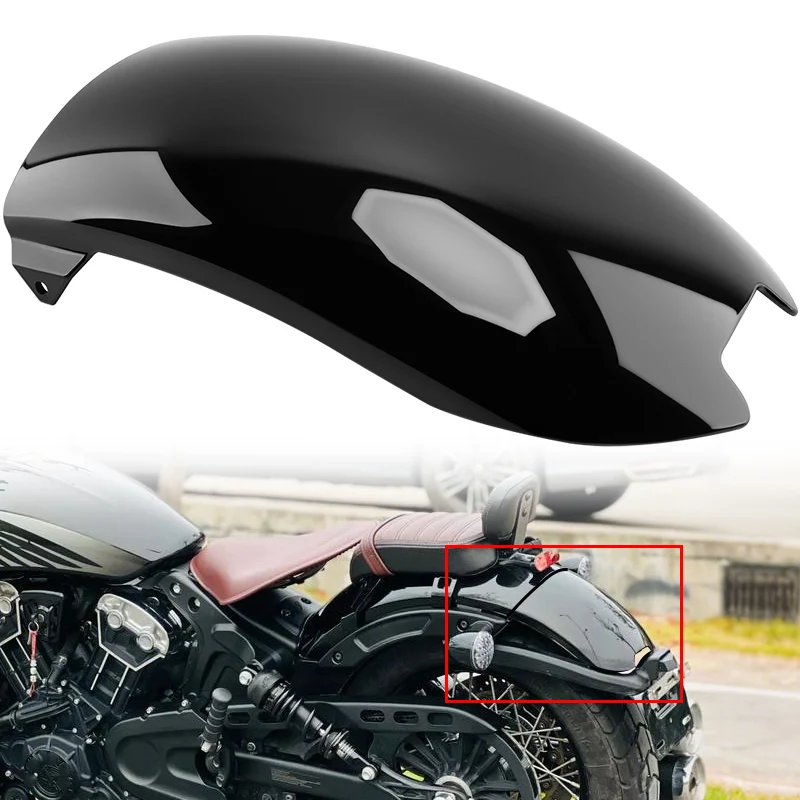 Bright Black Motorcycle Accessories Rear Extender Extension Fender ABS Mudguard Cover For Indian Scout Bobber 2015 2016-2025
Bright Black Motorcycle Accessories Rear Extender Extension Fender ABS Mudguard Cover For Indian Scout Bobber 2015 2016-2025