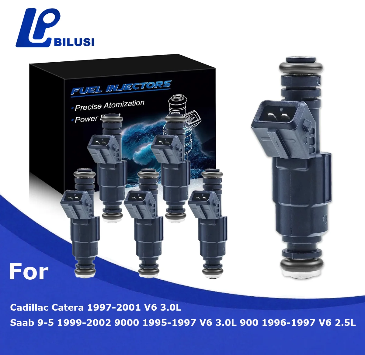 Bilusi Fuel Injectors For Cadillac Catera 1997-2001 7 Saab 9-5 1999-2002 900 1996-1997 9000 1995-1997 2.5L 3.0L Gas 0280156212
Bilusi Fuel Injectors For Cadillac Catera 1997-2001 7 Saab 9-5 1999-2002 900 1996-1997 9000 1995-1997 2.5L 3.0L Gas 0280156212