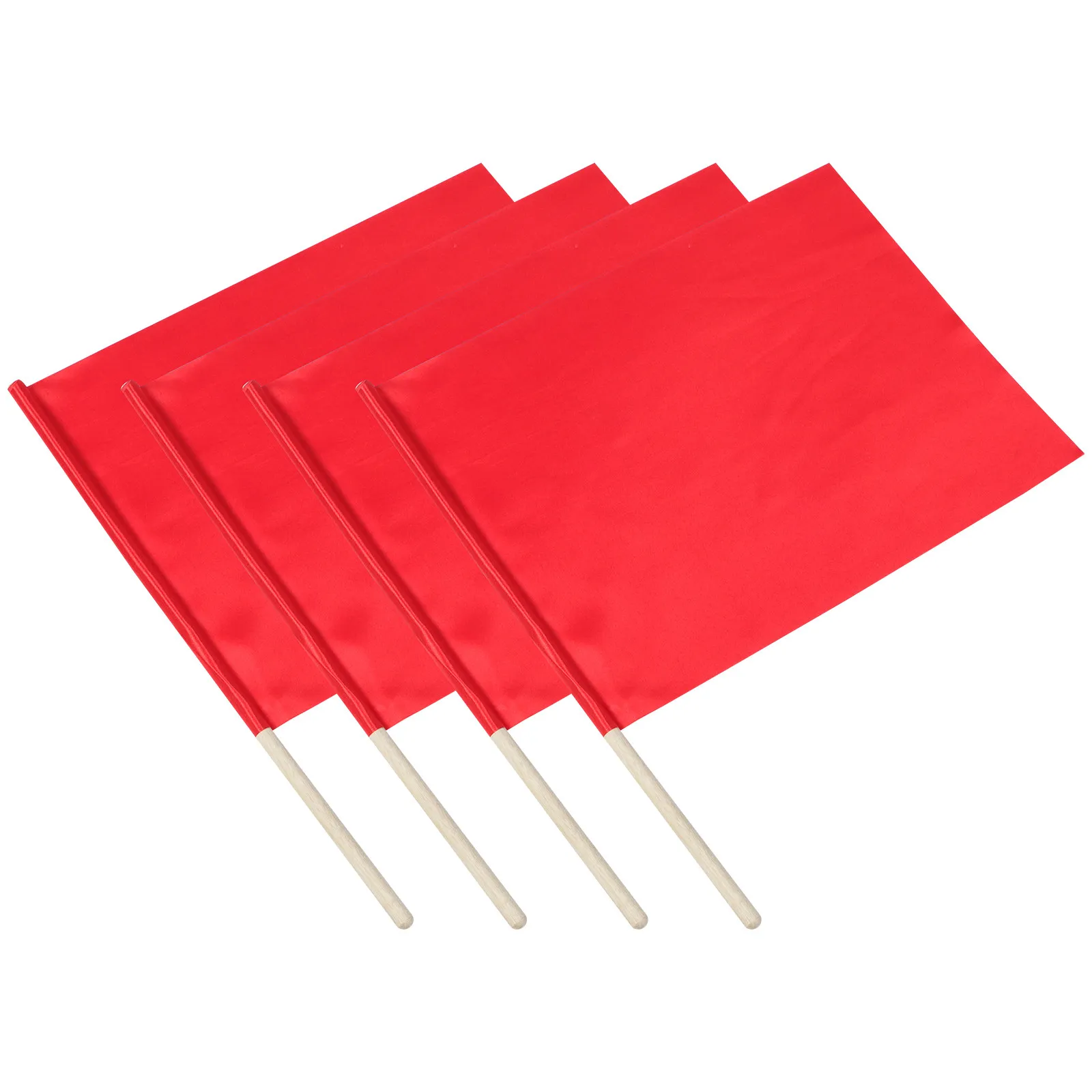 4Pcs Referee Flags High Visibility Handheld Match Referee Flags for Racing Sports Football Soccer Training Red Flag
4Pcs Referee Flags High Visibility Handheld Match Referee Flags for Racing Sports Football Soccer Training Red Flag