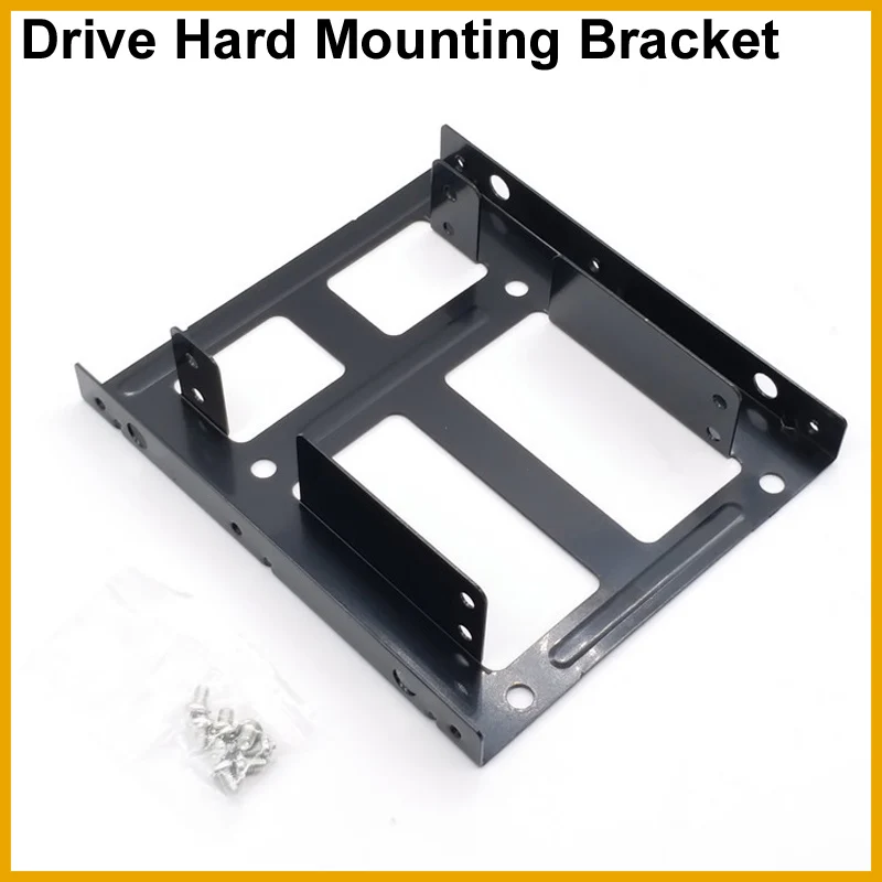 NEW 2026 2.5 Inch to 3.5 Inch 2-Bay External HDD SSD Bracket Metal Mounting Kit Adapter Support With SATA Data Power Cables Set
NEW 2026 2.5 Inch to 3.5 Inch 2-Bay External HDD SSD Bracket Metal Mounting Kit Adapter Support With SATA Data Power Cables Set
