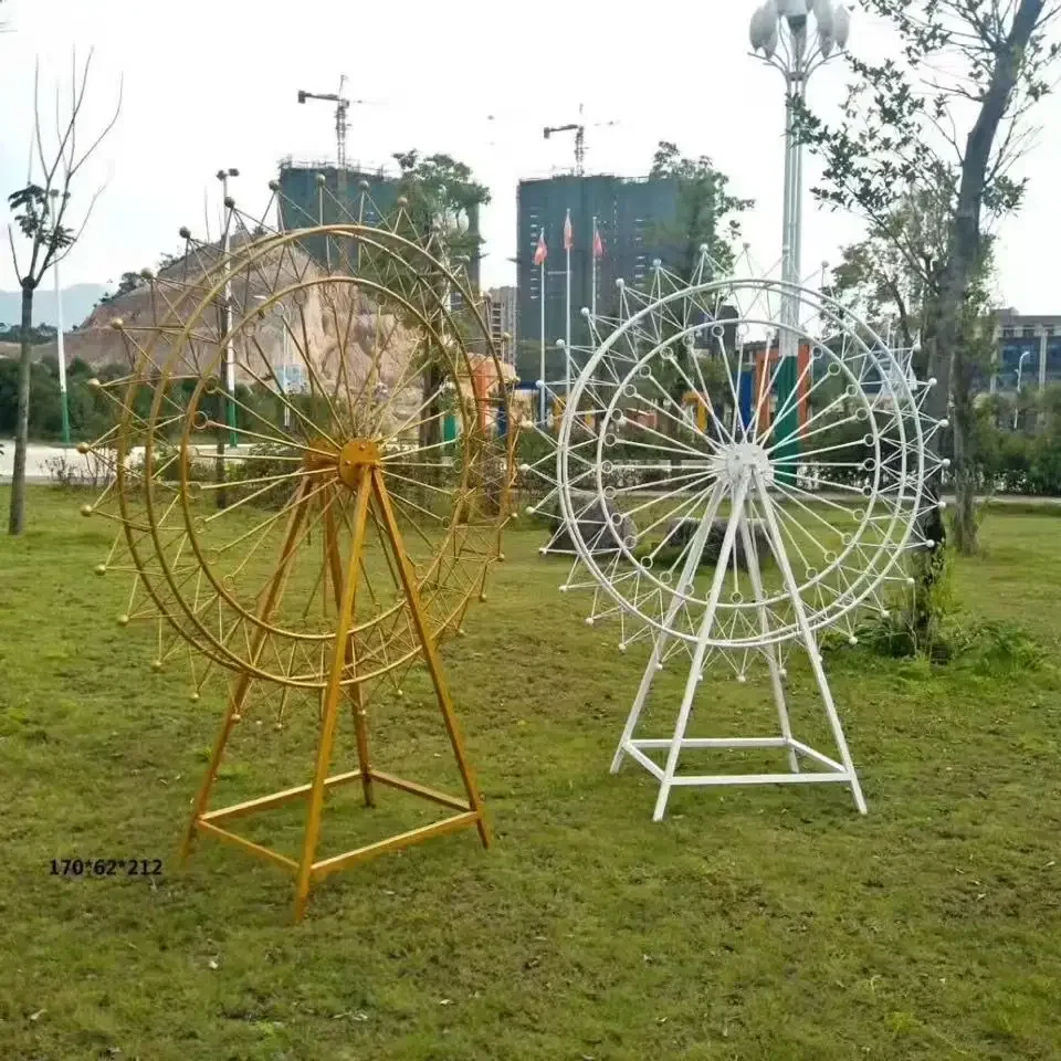2025Miguo Customized Retro Wrought Iron Wedding Props Romantic Ferris Wheel Sky Wheel for Wedding Scene Welcome Props
2025Miguo Customized Retro Wrought Iron Wedding Props Romantic Ferris Wheel Sky Wheel for Wedding Scene Welcome Props