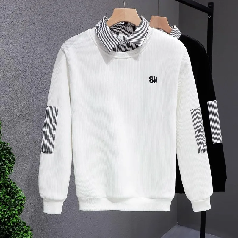 High-End Men's Long Sve Hoodie irt Collar Base Layer Top Trendy Brand Autumn Spring Winter New Sle Casual Cotton Polye...
High-End Men's Long Sve Hoodie irt Collar Base Layer Top Trendy Brand Autumn Spring Winter New Sle Casual Cotton Polye...