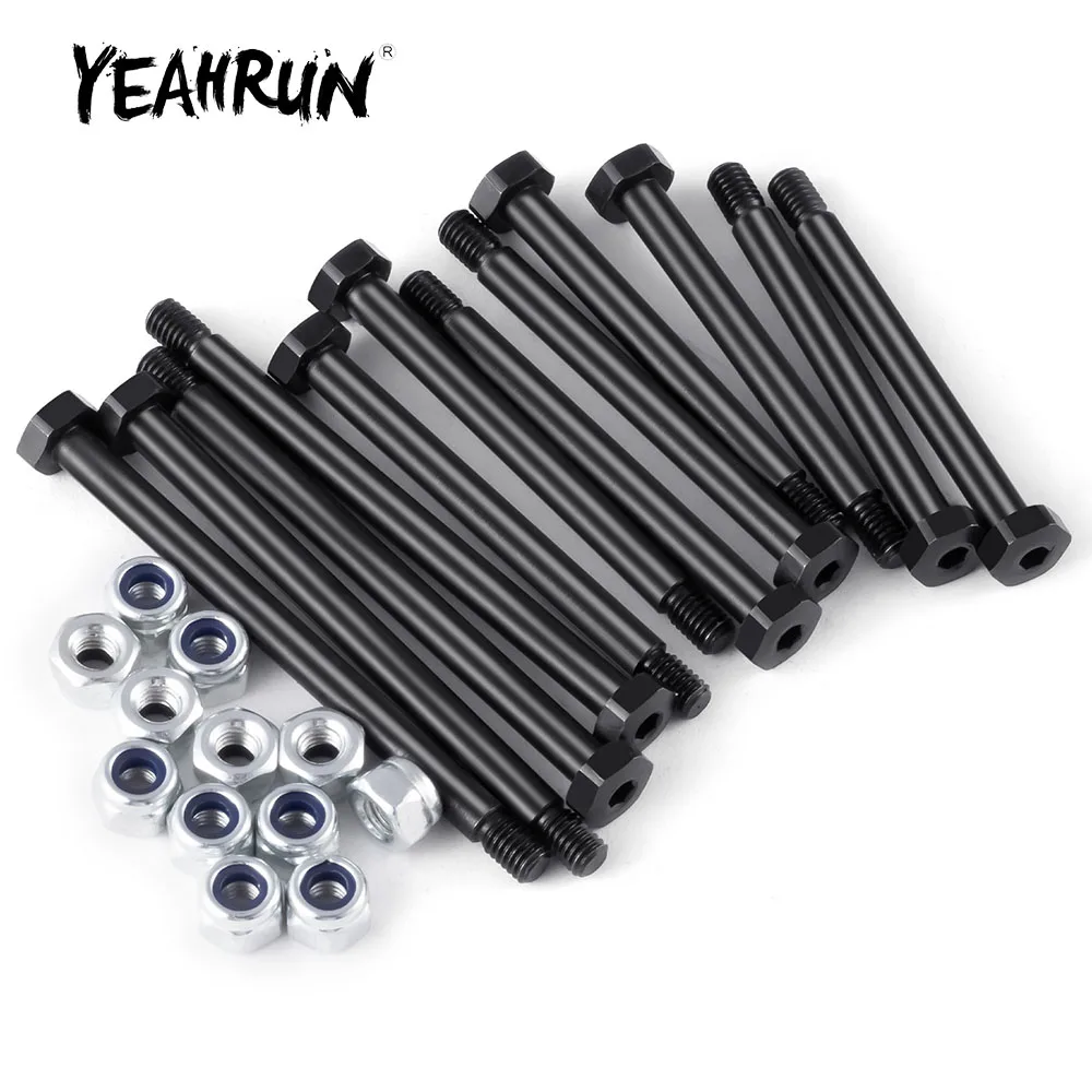 YEAHRUN 1 комплект, комплект стальных шарнирных штифтов для Traxxas 1/16 Mini Maxx 2S, детали для обновления радиоуправляемого автомобиля, аксессуары 
YEAHRUN 1 комплект, комплект стальных шарнирных штифтов для Traxxas 1/16 Mini Maxx 2S, детали для обновления радиоуправляемого автомобиля, аксессуары