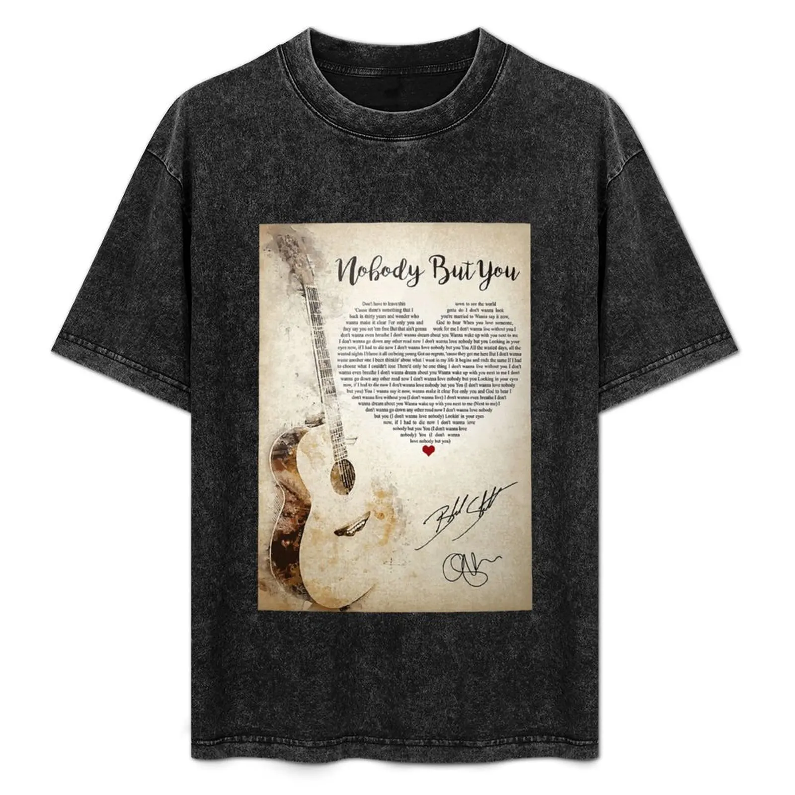 Nobody But You Lyrics Blake Shelton Signature Poster T-Shirt Plus Size Everyday Tee Shirt
Nobody But You Lyrics Blake Shelton Signature Poster T-Shirt Plus Size Everyday Tee Shirt