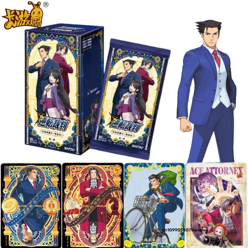 Коллекционный набор карт KAYOU Authentic New Gyakuten Saiban Premium Collection: Феникс Райт, аниме-игра, мерч, подарок
Коллекционный набор карт KAYOU Authentic New Gyakuten Saiban Premium Collection: Феникс Райт, аниме-игра, мерч, подарок