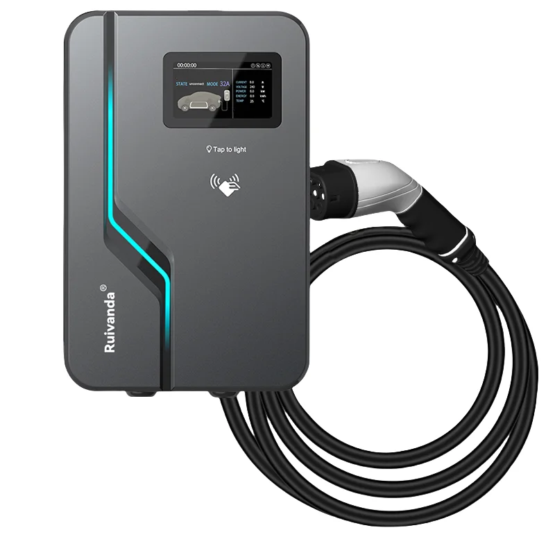 RUIVANDAAC EV Type 2 GBT Type 1 Electric Vehicle Charging Station New 7kw 11kw 22kw 220 380 Volt Car Charger
RUIVANDAAC EV Type 2 GBT Type 1 Electric Vehicle Charging Station New 7kw 11kw 22kw 220 380 Volt Car Charger
