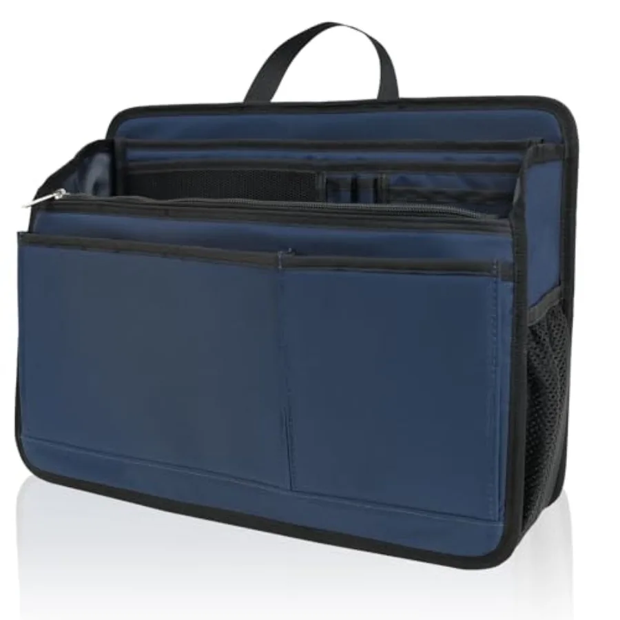 Rugged Organizer Insert for Briefcase Tote Shoulder Messenger Bag - 20 PocketsDurable Padded Nylon Handle Large
Rugged Organizer Insert for Briefcase Tote Shoulder Messenger Bag - 20 PocketsDurable Padded Nylon Handle Large